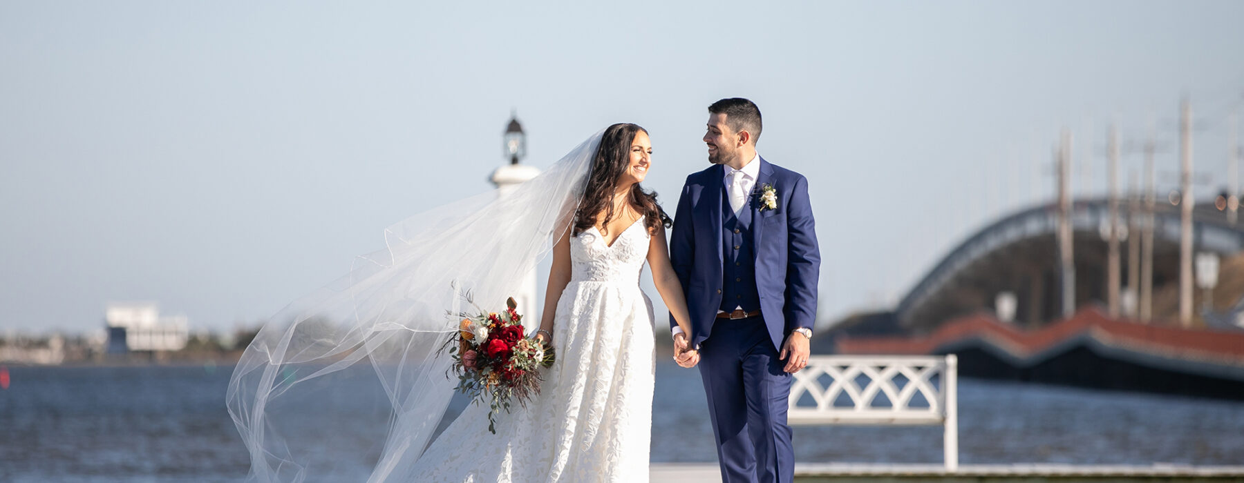 A Breezy Fall Wedding at Mallard Island Yacht Club