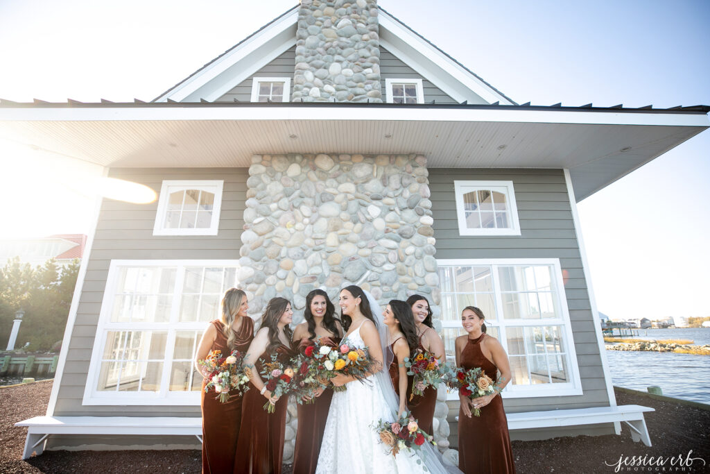 A Breezy Fall Wedding at Mallard Island Yacht Club